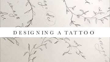 Starting a Tattoo Design | An Authentic by Frani Vlog