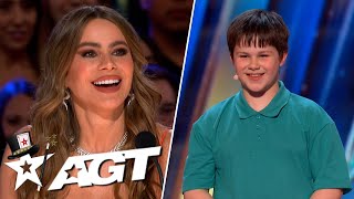 Young Magician PREDICTS THE FUTURE on America's Got Talent 2023!