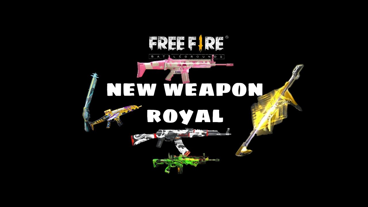 Free fire spining new weapon royal Duke swallowtail AWM ...