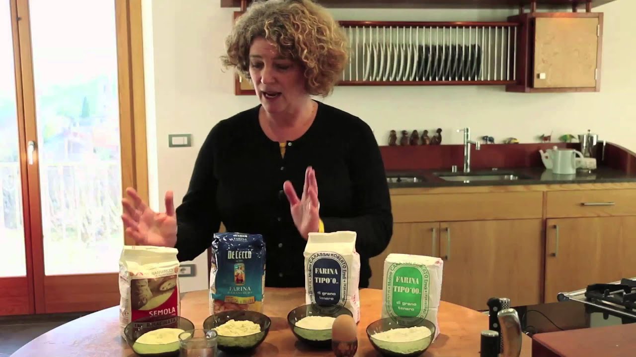 Pasta Grannies explains Italian pasta flours YouTube