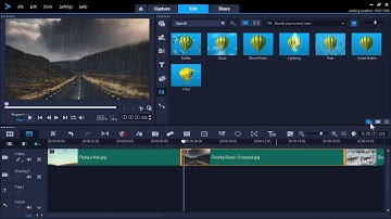 How to Add Weather Effects in VideoStudio