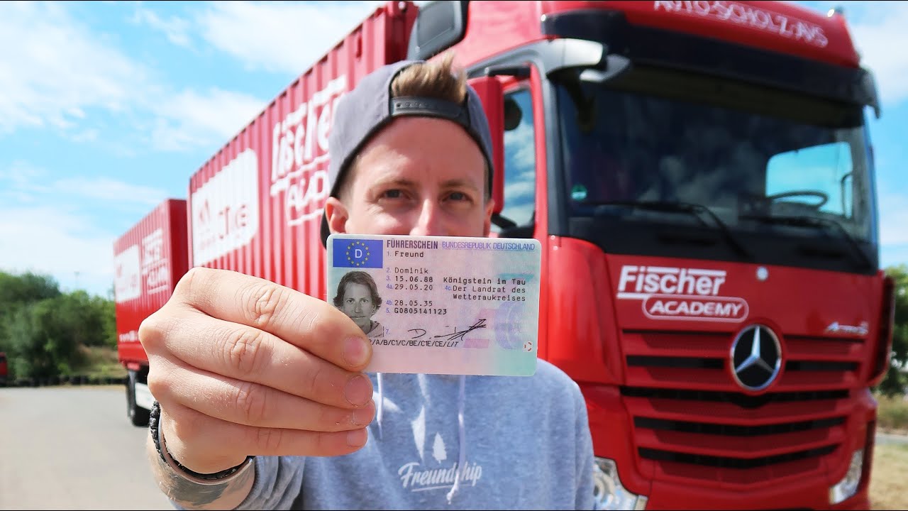 Update Endlich darf ich LKW fahren 🤩 In 10 Tagen zum LKW C und CE Führerschein, 3 Prüfungen BESTANDEN🔥
