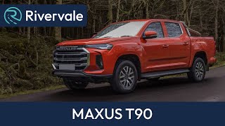 Maxus T90  The UK's First AllElectric PickUp Truck! Rivervale Leasing