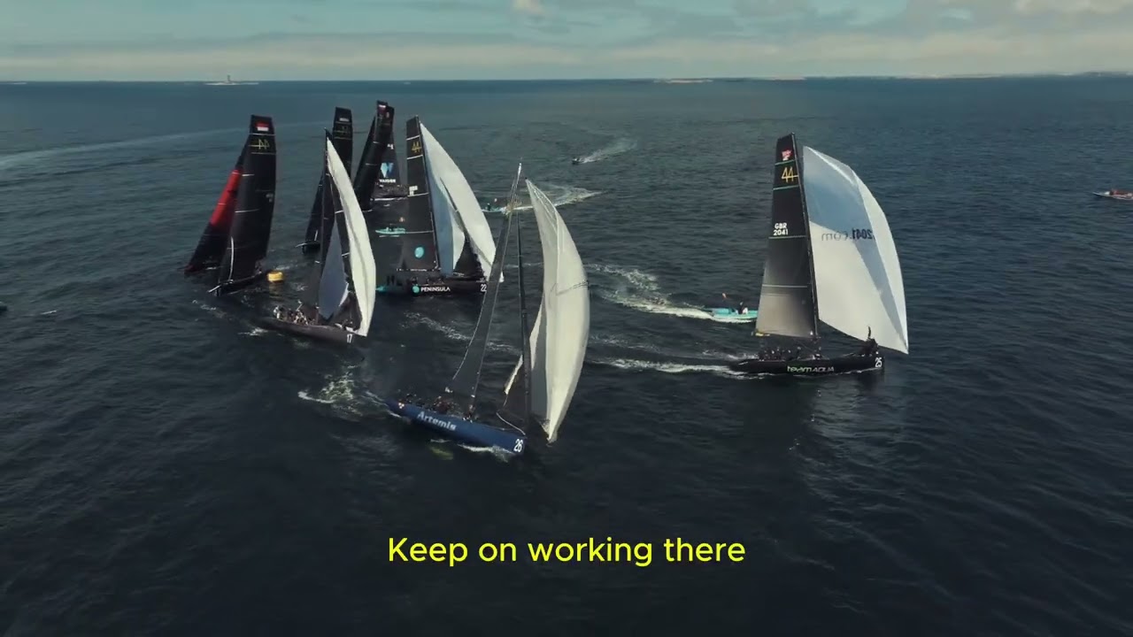 ⁣Onboard Team Aqua with Tactician Cameron Appleton