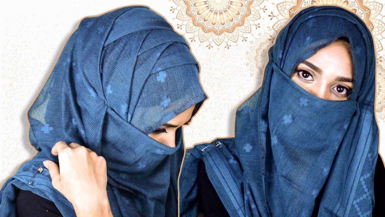 Criss cross easy & simple party hijab tutorial 2020//Anika’s Beauty World.