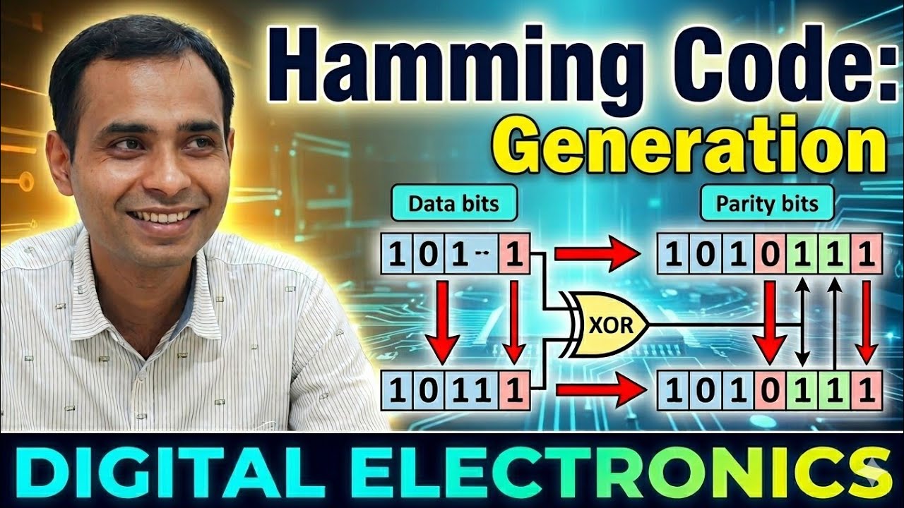 Fhk Code Hamming Code- Generation - YouTube