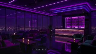 Skyline Lounge 🌙 Sleep Jazz Mix | Rooftop Bar, City Night Vibes, Relaxing Piano for Sleep