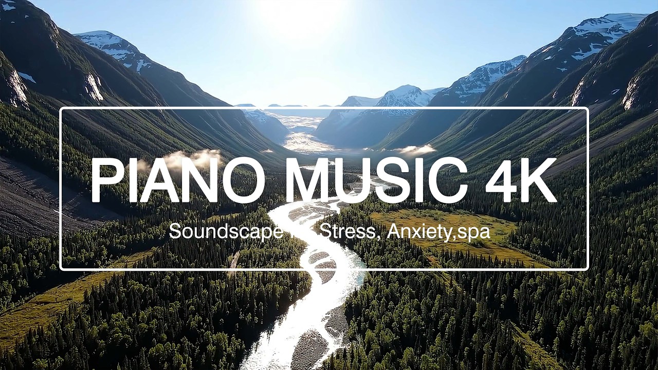 🎹🔥Relaxing Lounge Piano | Winter Fire & Snowfall for 3 Hours  Focus Recharge Boost Mood Meditation