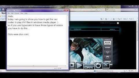 How to get .AVI codec