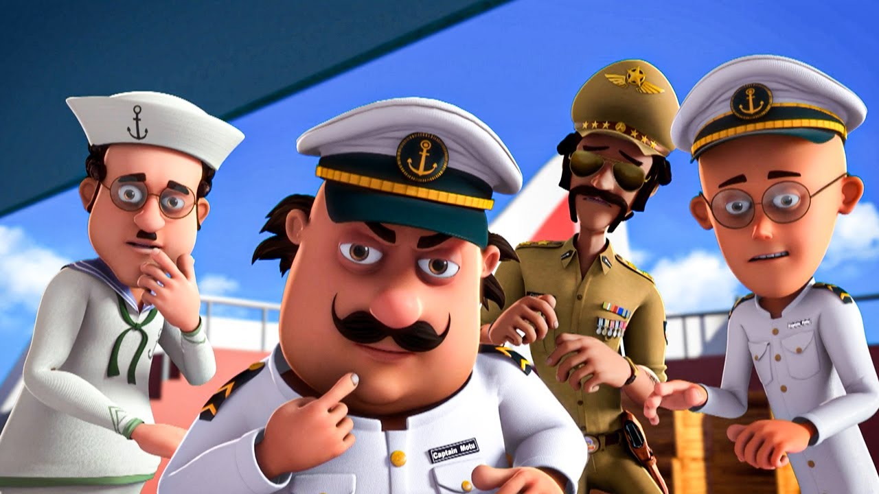 మోటు పాట్లూ కి ఫ్లయింగ్ షిప్, హువా ధమాల్ | Motu Patlu | Motu Patlu's Flying Boat Is A Hit!