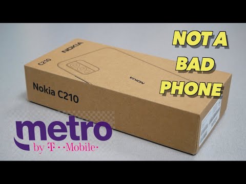 Nokia C210 Unboxing & Review For metro by t-mobile