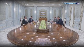 Президент Узбекистана принял делегацию