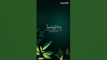 هُوَ الَّذي أنزلَ السَّكِينةَ فِي قُلوبِ المؤمِنينَ | ماتيسر من سورة الفتح | القارئ عبدالرحمن مسعد .