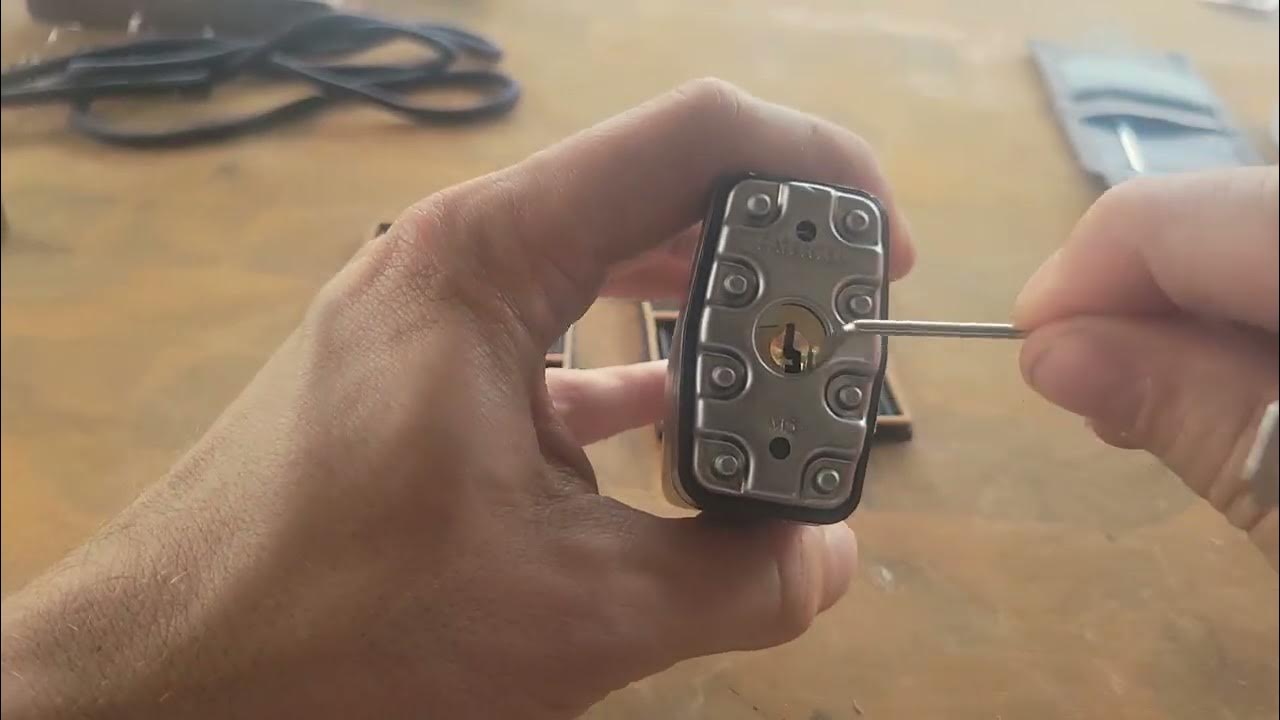 lockpick Master Lock M5 YouTube