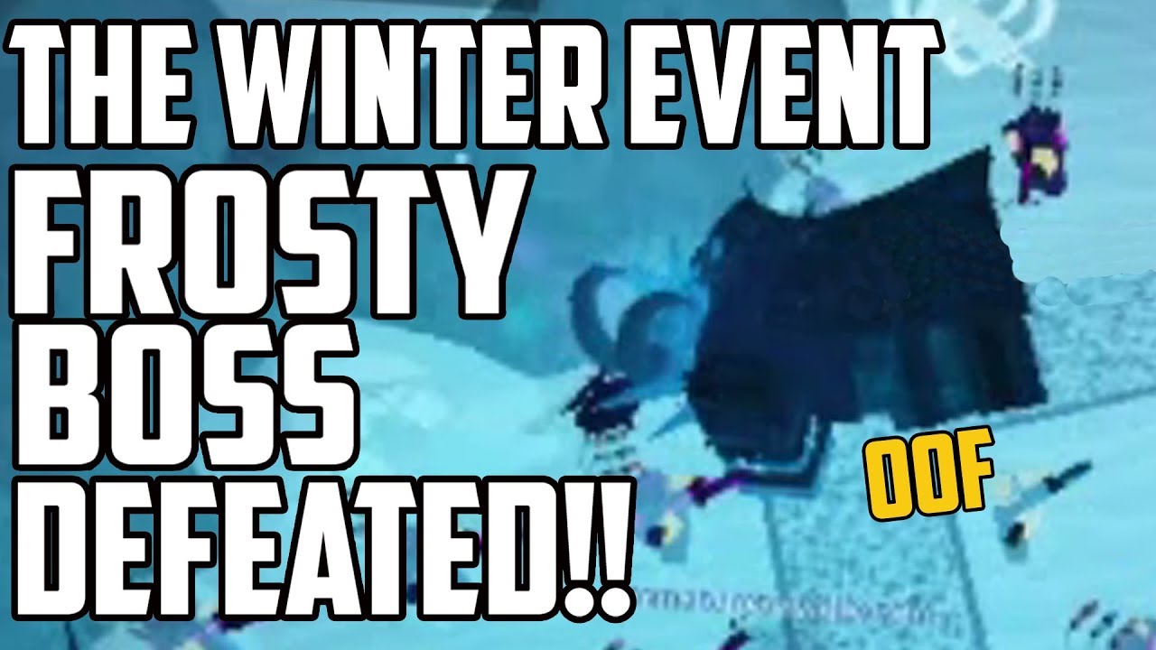Roblox Tower Battle I Defeated The Frosty Winter Boss The Winter Event Youtube - defeated frosty roblox tower battles 01 winter event