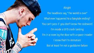 Machine Gun Kelly - Concert for aliens lyrics