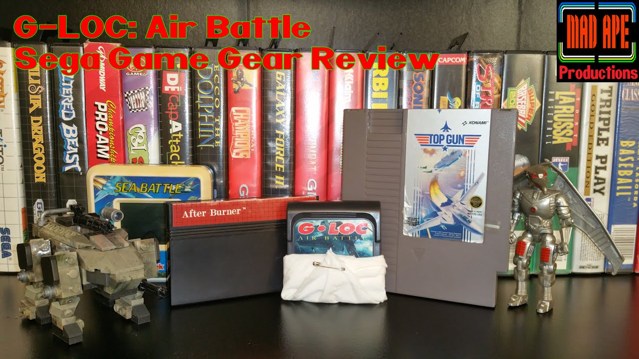GLOC Air Battle Sega Game Gear Review YouTube