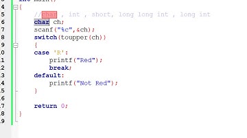 Switch Statement - Part 002 Additional Points