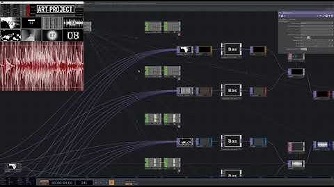 building a custom VJ showfile in TD pt2 #touchdesigner