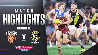 Brisbane Lions v Richmond Highlights | Round 16, 2023 | AFL
