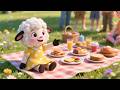 Sunny Lamb Breakfast Hugs 🐑🌞🥞 Fun Kids Song | Morning Nursery Rhyme for Toddlers