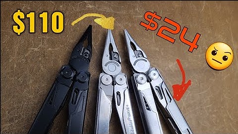 🛠 Leatherman Wave + Clone ($24!) But is it good?