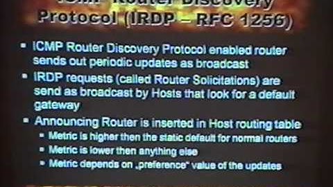 Black Hat EU 2001 -  Routing Protocol Attacks