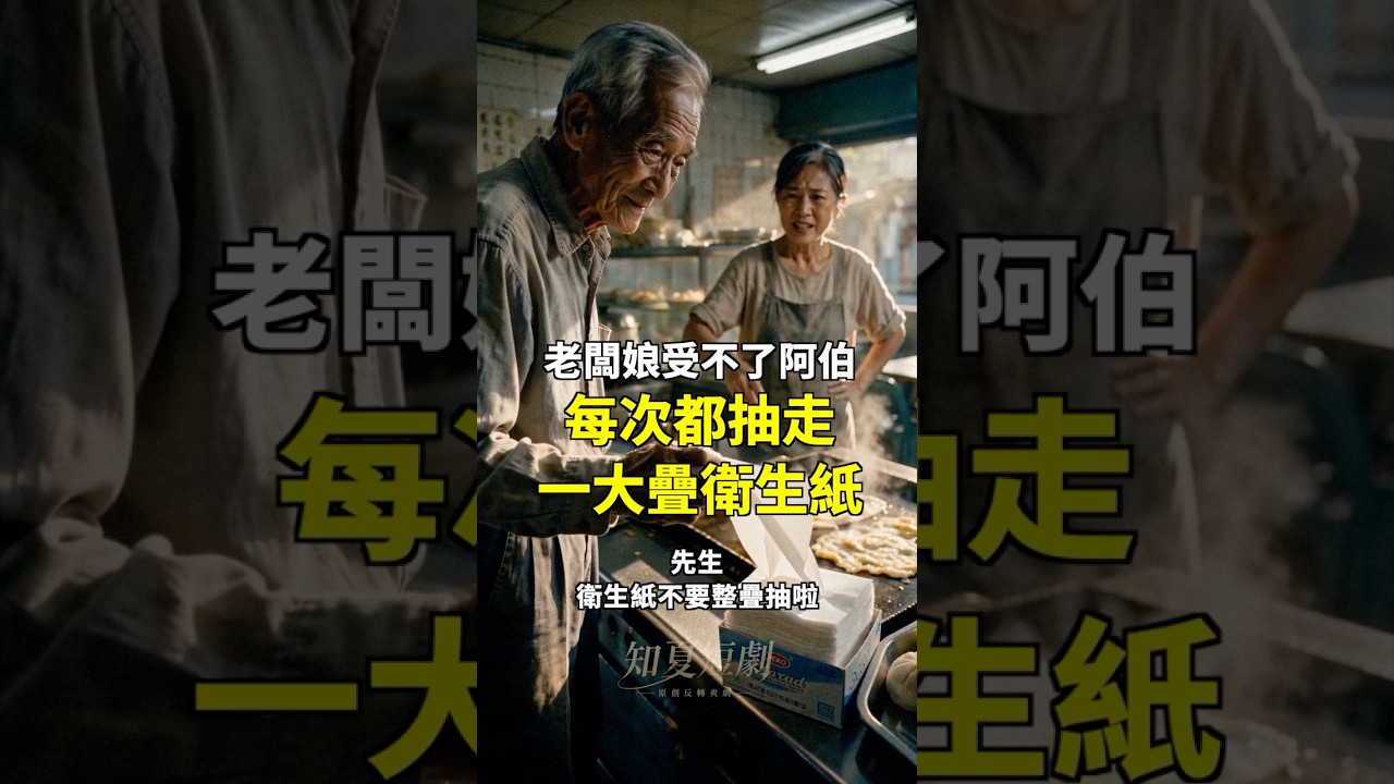 大家都嫌他浪費衛生紙,沒人知道那是為了誰 #Shorts 縮圖