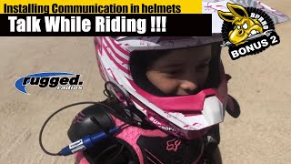 Helmet Communication from Rugged Radios 