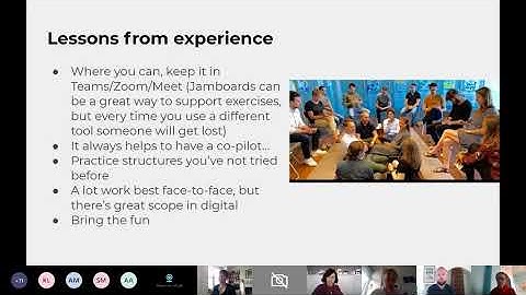 Making workshops more collaborative with Liberating Structures