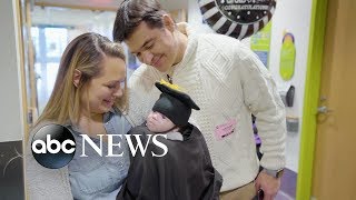 This baby celebrated his last day in the NICU with a touching graduation ceremony