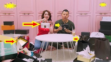 Ngọc Trinh và Vũ Khắc Tiệp ĐẬP HỘP GẦN 7 TỶ ĐẦU NĂM khoe món đồ mua trước cả Trấn Thành