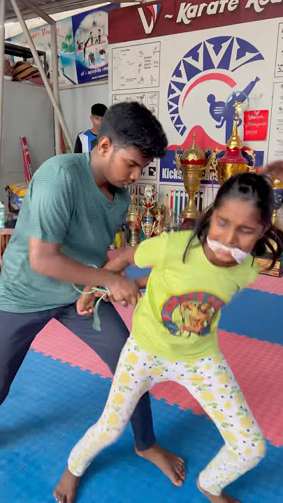 V KARATE INTERNATIONAL #selfdifence #martialarts #karate #vkarate #mma #fight #tirupur #india #girl