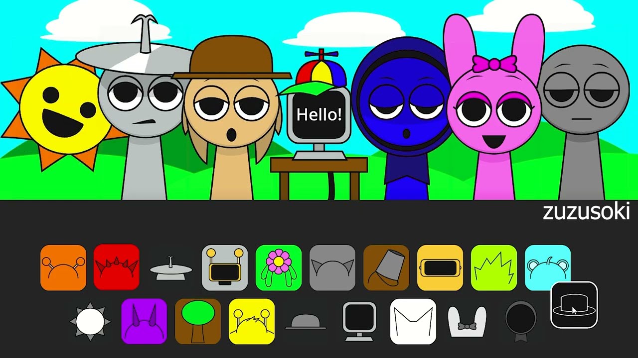 Sprunki Sound Lab – Dark Rhythm Session (Fan Project)