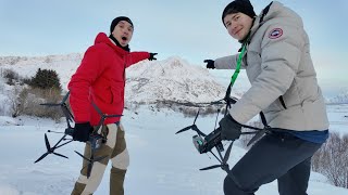 Long Range Cinematic Challenge Against Norway's Wildest FPV Pilot