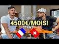 Hugo 21ans frontalier suisse 4500mois