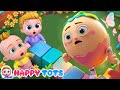 Humpty Dumpty Sat On A Wall | Kids Songs &amp; Nursery Rhymes | Happy Tots