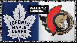 Full Senators vs. Maple Leafs – Feb. 15, 2021 (w/Joe Bowen Commentary) Update
