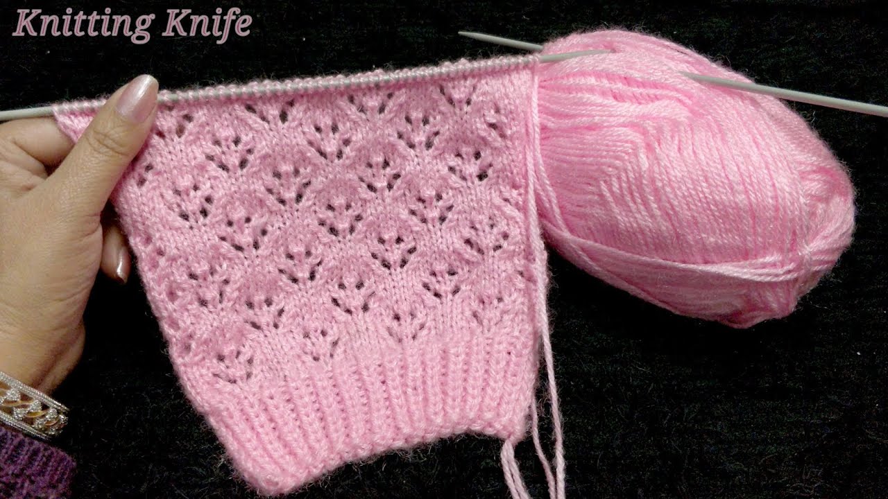 3-6 माह के बच्चे का कार्डीगन, How to Knit Frill/Ruffle Yoke Baby Cardigan for 3-6 Months Old Part1/2