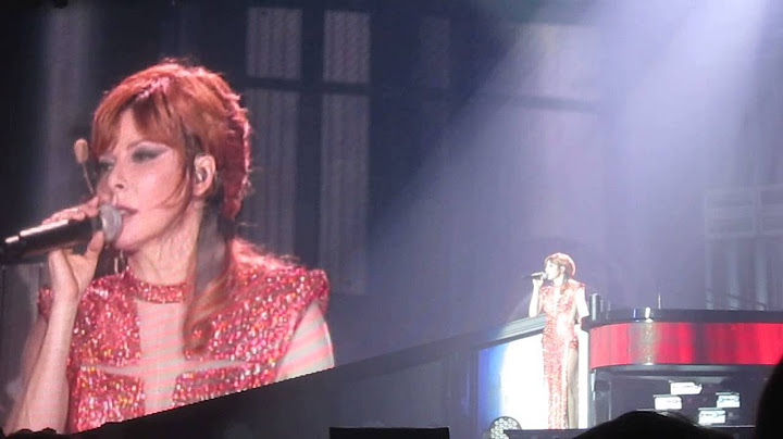 Mylène Farmer "Je te dis tout"... Séquence émotion...