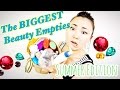 Biggest Beauty Empties - Maybelline, Canmake, Mary Kay, Harry Potter perfume, etc.☆今世紀最大のコスメ空っぽビデオ！