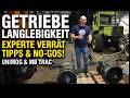 Unimog & MB trac Getriebe richtig schonen! ❌ Häufige Fehler & teure Schäden vermeiden