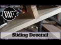 How To Make a Sliding Dovetail With Hand Tools - a How-to Woodworking Joint