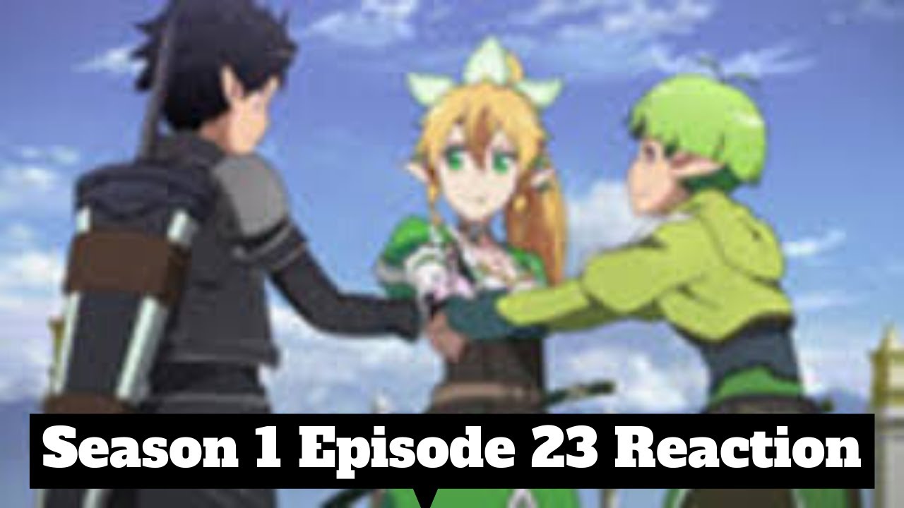 Sword Art Online Episode 23 English Dub