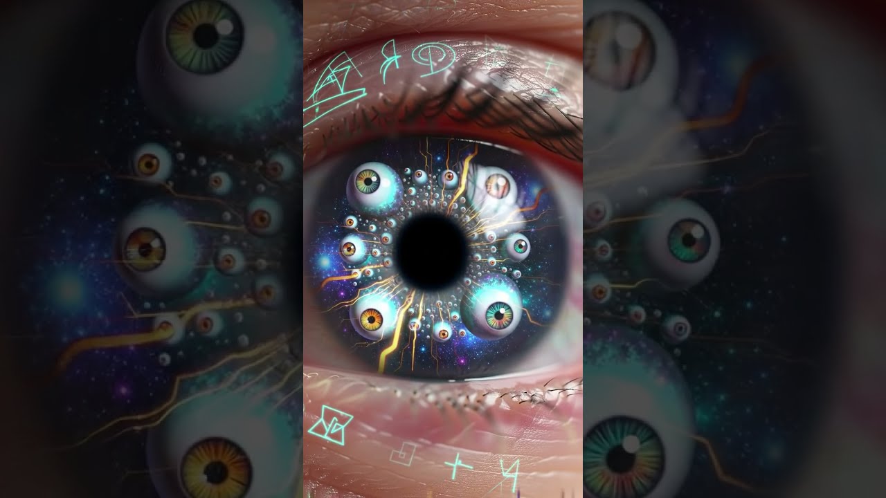 Cosmic Eye Journey | AI Generated Visuals
