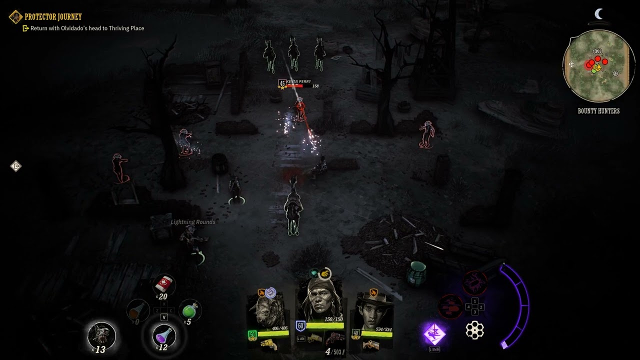 Bounty Hunters mess with the wrong bounty, Weird West.