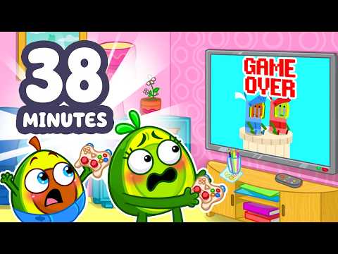 Kids Learn to Help Others ✅ IMPOSSIBLE Game 🎮 I Can't Play! 😭 Stories for Kids | P&P Family 🥑 #baby