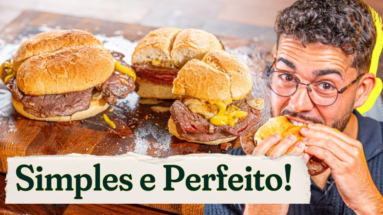 O Prego à Portuguesa - Carne no ponto, alho, manteiga