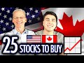 BEST US Stocks To Buy & Own As A CANADIAN INVESTOR - Master List (2021)