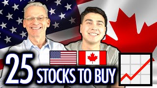 BEST US Stocks To Buy & Own As A CANADIAN INVESTOR - Master List (2021)